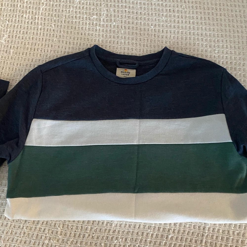 Men's Marine Layer crew sweatshirt. Never been worn.